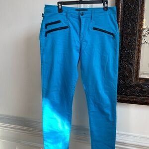 Rock & Republic Blue Straight Leg Pants